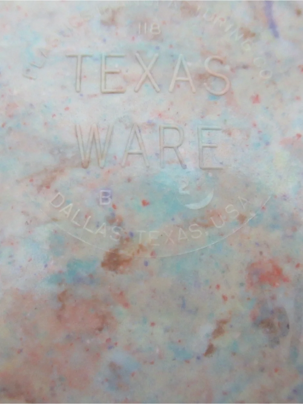 Vintage Texas Ware 118 Confetti Bowl